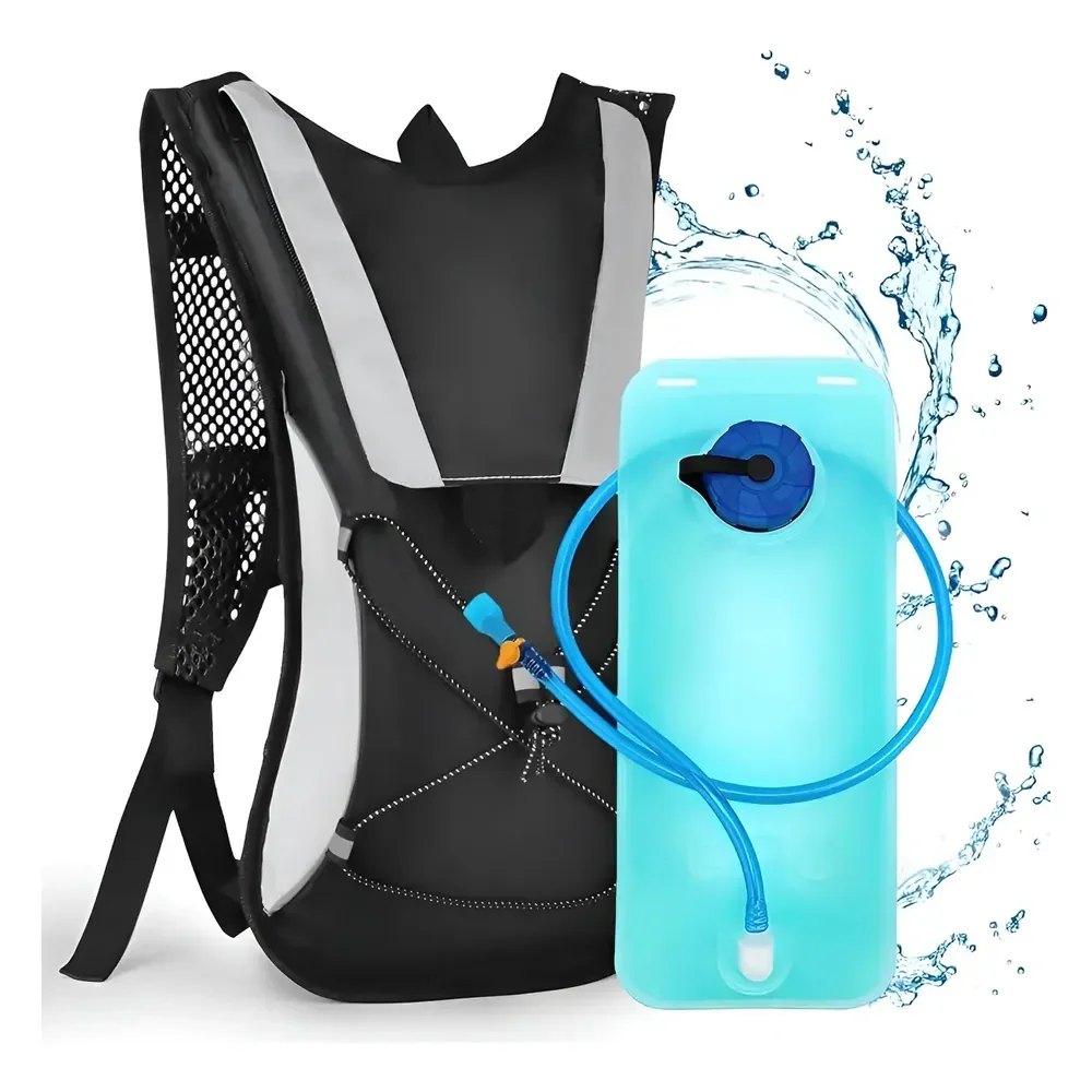 Mochila Hidratação Ciclismo Corrida Trilha Com Reservatório