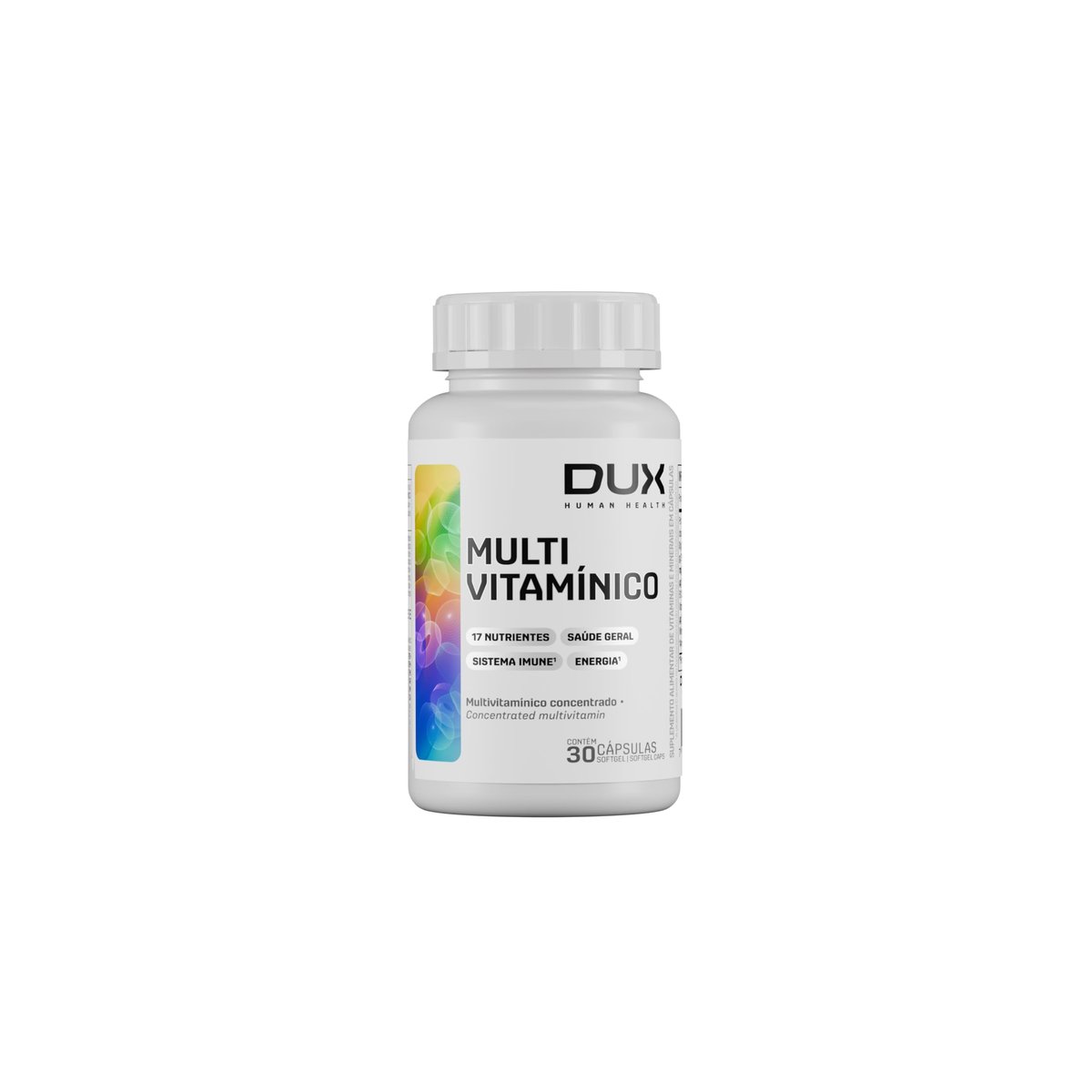 Dux Nutrition Multivitamínico Esportivo - 30 Cápsulas Softgel -