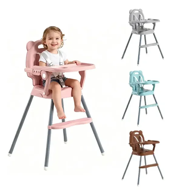 Cadeira De Alimentação Bebê Portátil 3em1baby Segura 6m-25kg