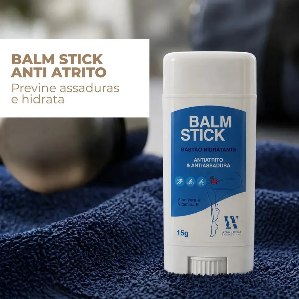 Balm Stick-hidratante Corporal Anaconda Anti Atrito 15gr