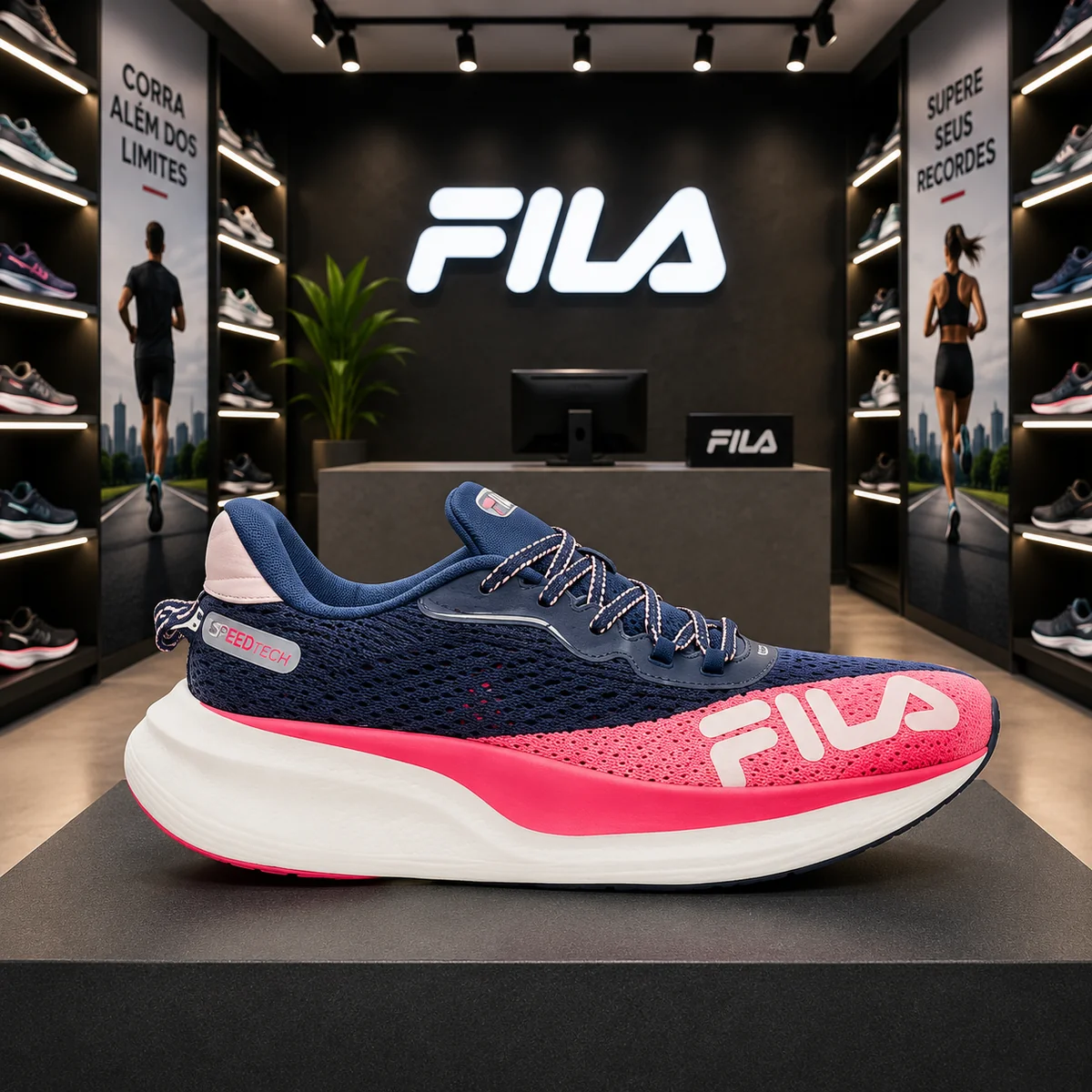 Tênis Feminino De Corrida Fila - 35, 36, 37 e 39