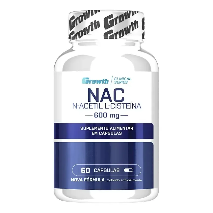 NAC Growth 60 cápsulas Mercado Livre