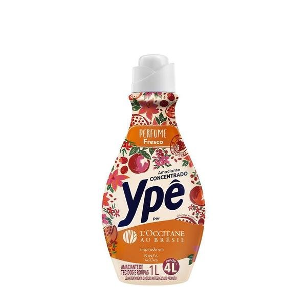 Amaciante Concentrado Ypê LOccitane au Brésil Ninfa das Águas 1 Litro
