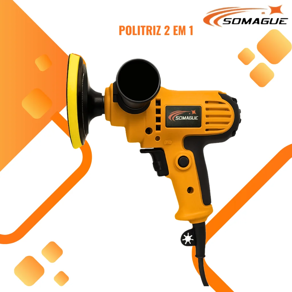 Politriz Elétrico Automotivo Mini Velocidade De Rotação 110V e 220V