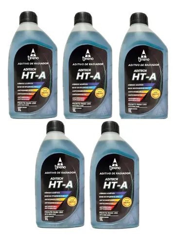 5 Aditivo Radiador Tirreno Ht-a Pronto Uso