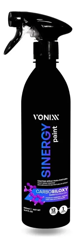 Sinergy Paint Vonixx Vitrificador Spray 500ml Carbosiloxy