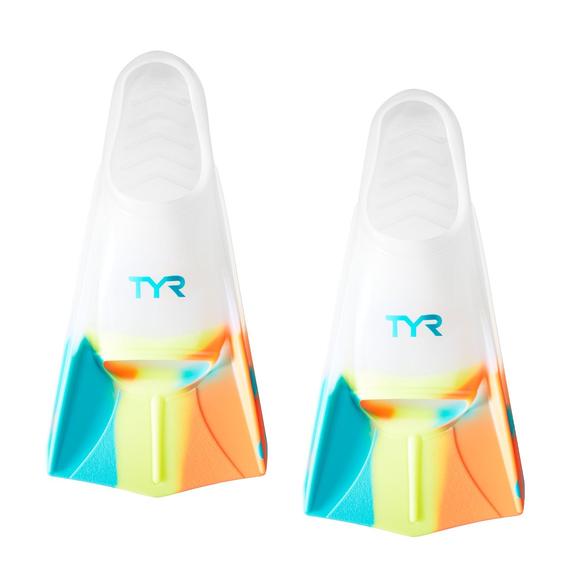 TYR Stryker Nadadeiras de silicone, equipamento de natação para adultos, para treinamento e competição