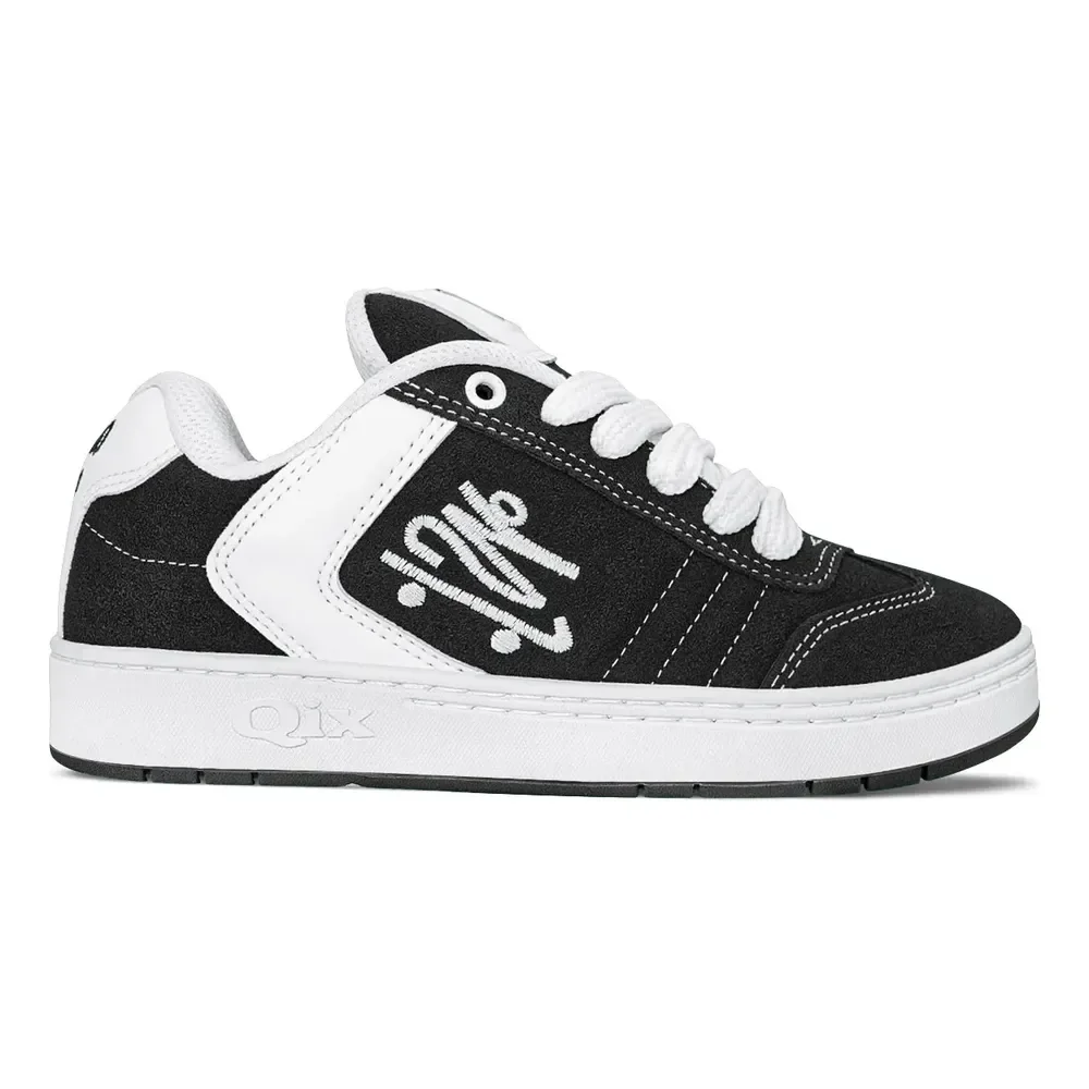 Tênis Qix Unissex Camurça Chorão Lado B | Várias Cores Preto/branco 41 Br