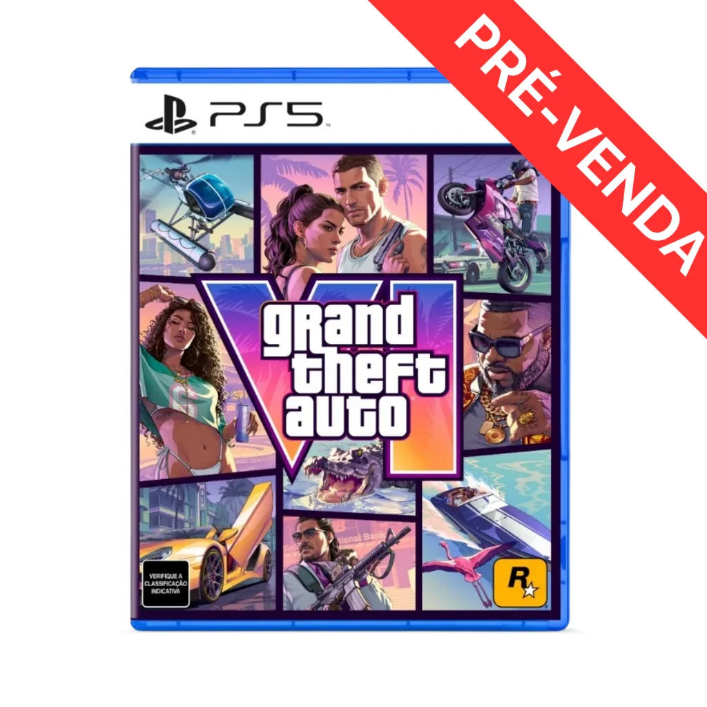 Jogo Grand Theft Auto VI Edição Standard - PS5 (PRÉ-VENDA)