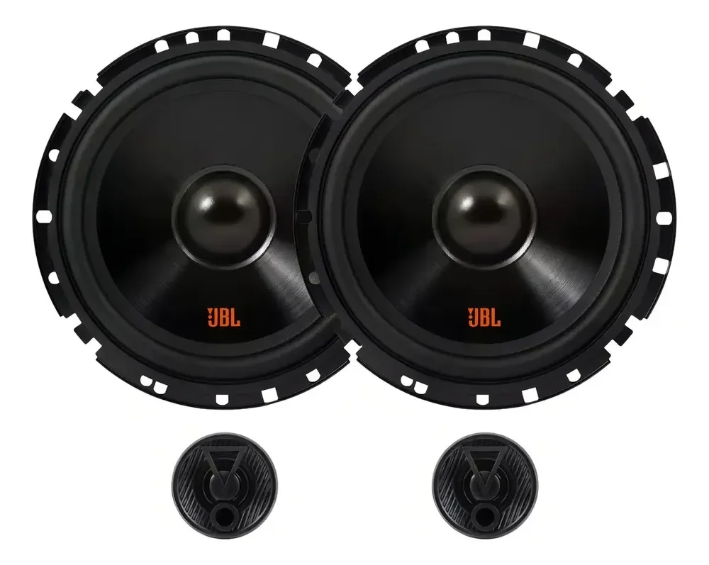 Kit Duas Vias 6 Polegadas Alto Falantes Jbl Flex 4 110w Rms Cor Preto