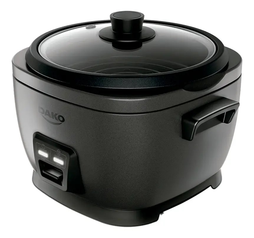 Panela De Arroz Elétrica Dako 700w Com 4 L 10 Xícaras Cinza Cor Cinza-escuro Frequência 60 Hz