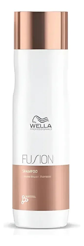 Shampoo Wella Fusion 250ml: Reparação Extrema 95% Mais Forte