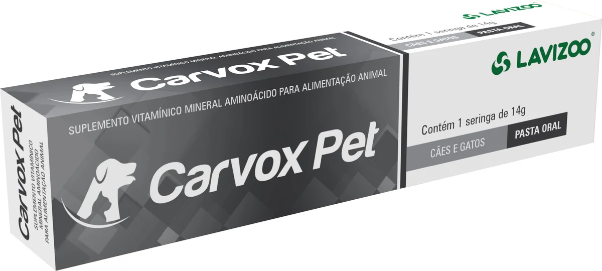 Suplemento Vitamínico Carvox Pet 14gr - Lavizoo