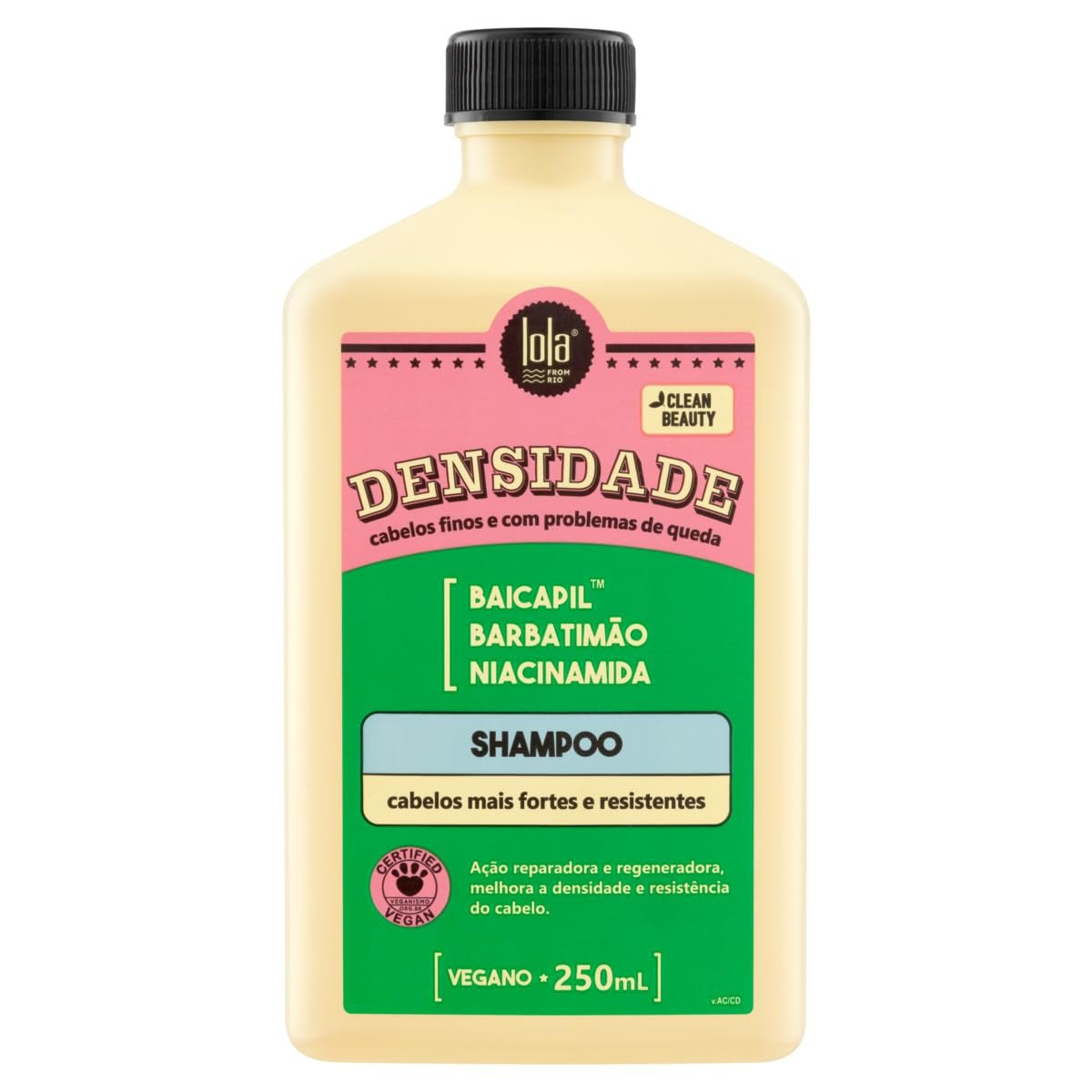 Densidade Shampoo 250ml , Lola Cosmetics
