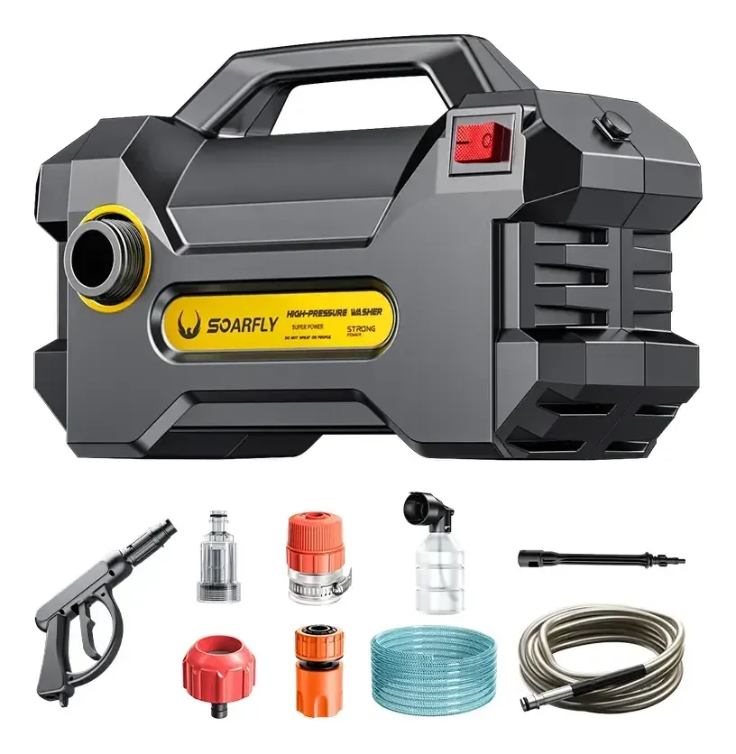 Soarfly Lavadora De Pressão Portátil De 3800w - 160bar Preto 220v 60hz