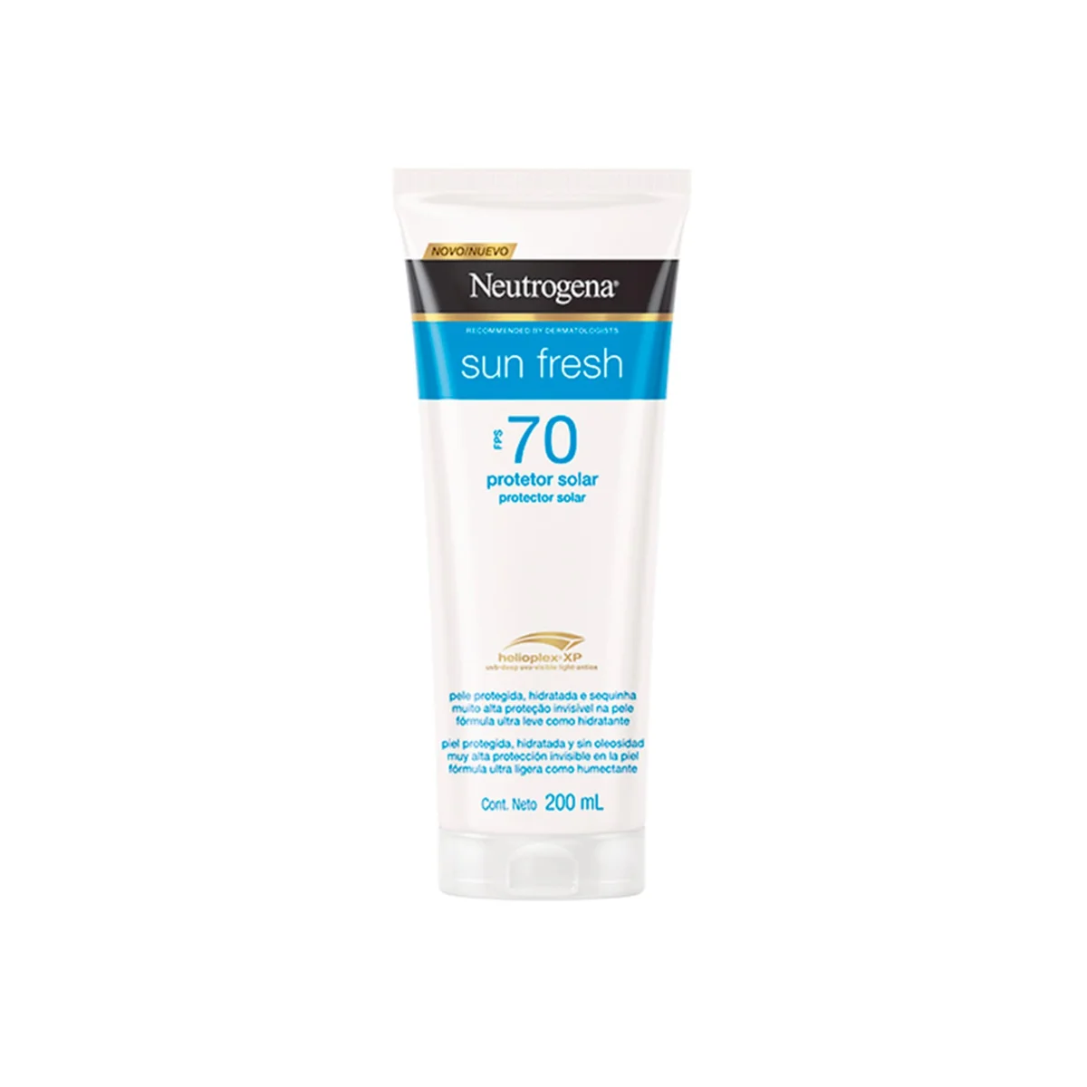 Neutrogena Sun Fresh Protetor Solar Corporal, FPS 70, 200ml