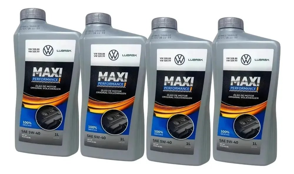 Óleo 5w40 508 509 Maxi Performance 100% Sintético 4 Litros