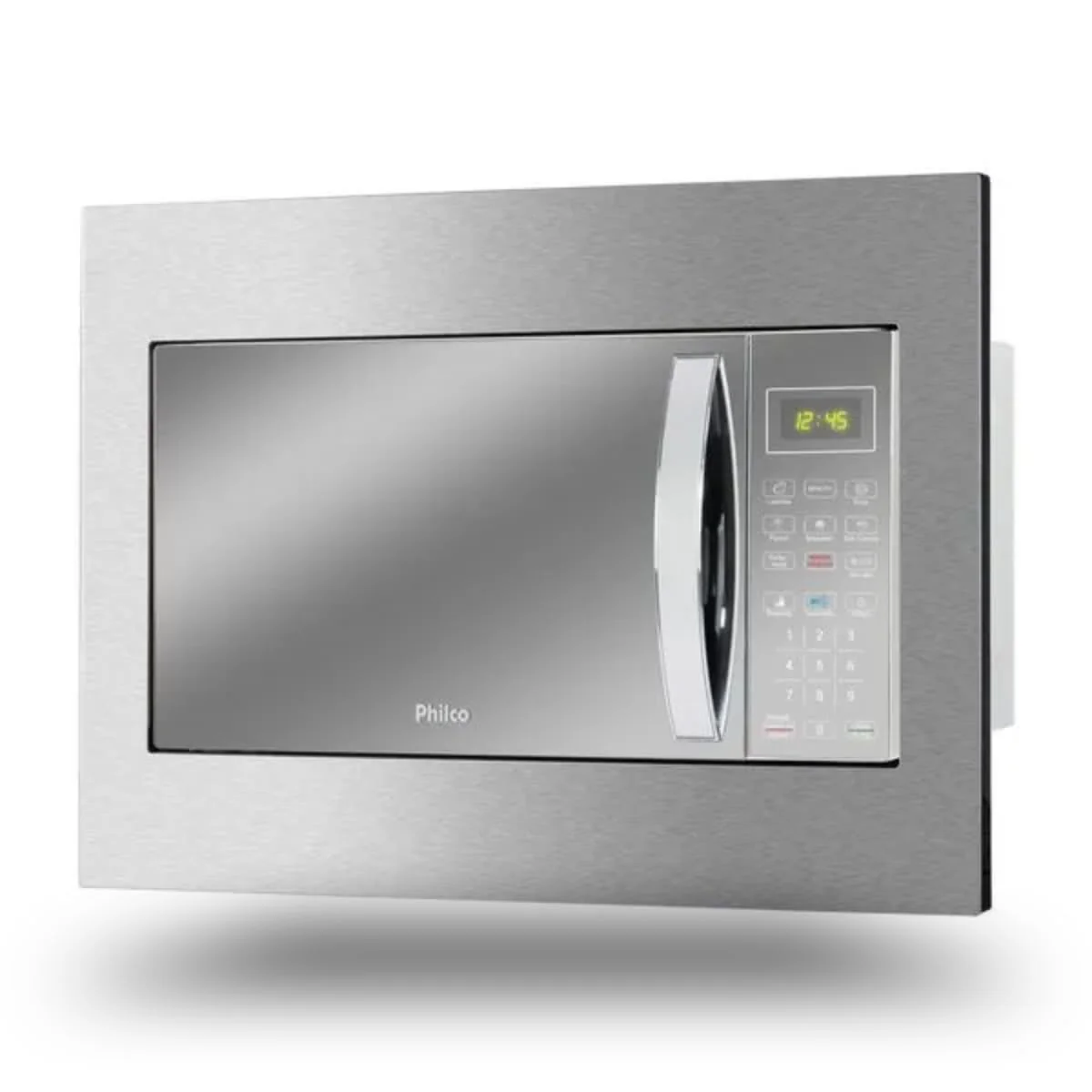 Microondasde Embutir Philco 28L Inox Limpa Fácil PMB30E 220V
