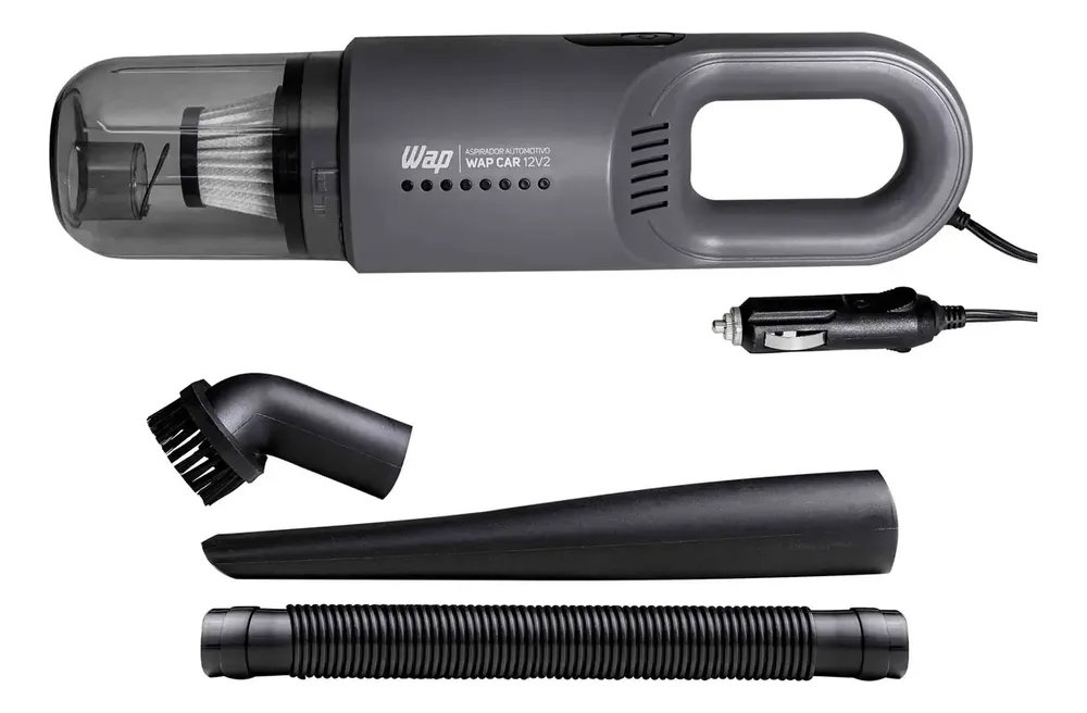 Aspirador Automotivo Portátil WAP CAR Filtro HEPA Cabo de 3,7m 180W 12V2