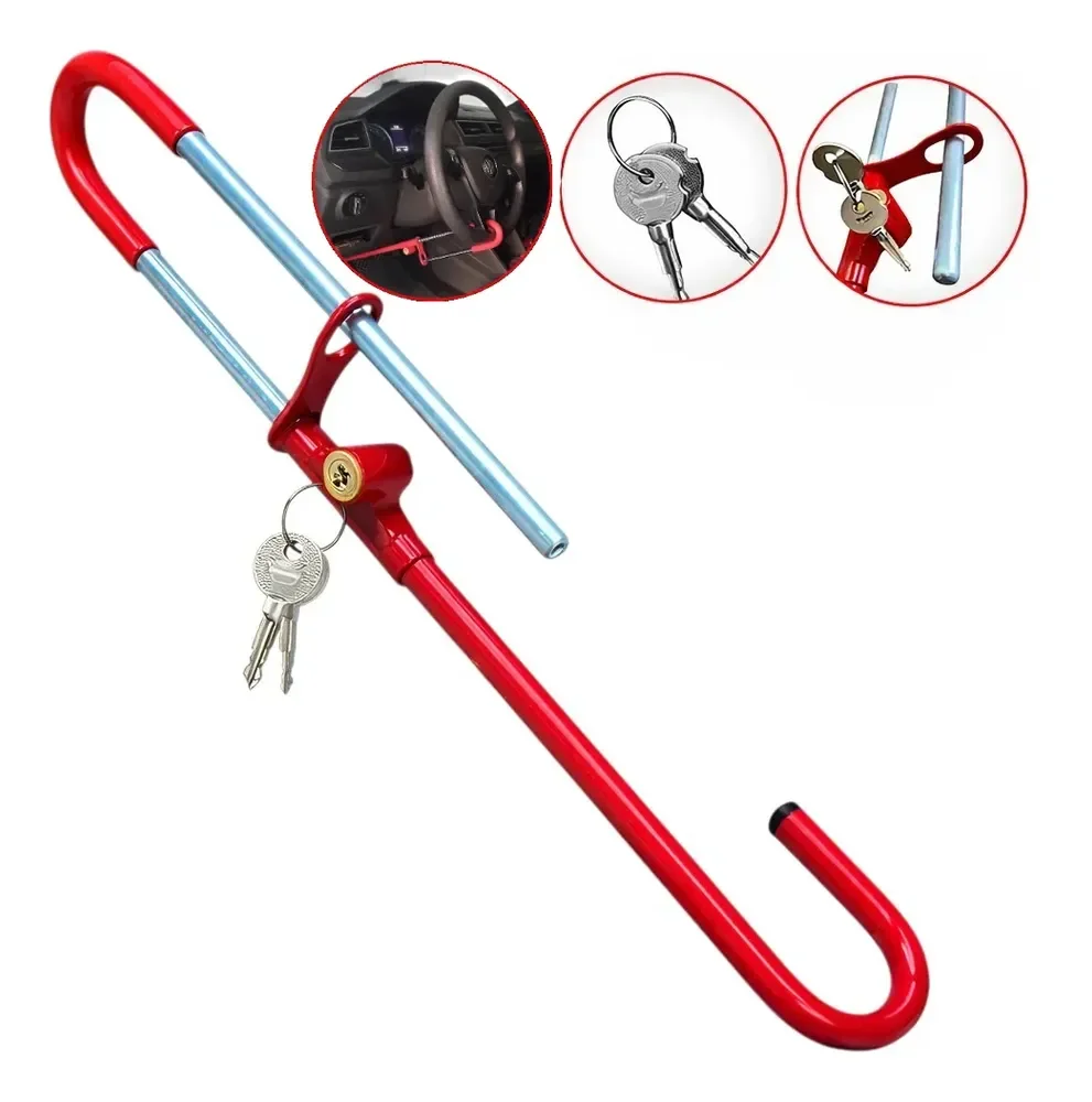 Trava Segurança De Carro Universal Antifurto Pedal Volante