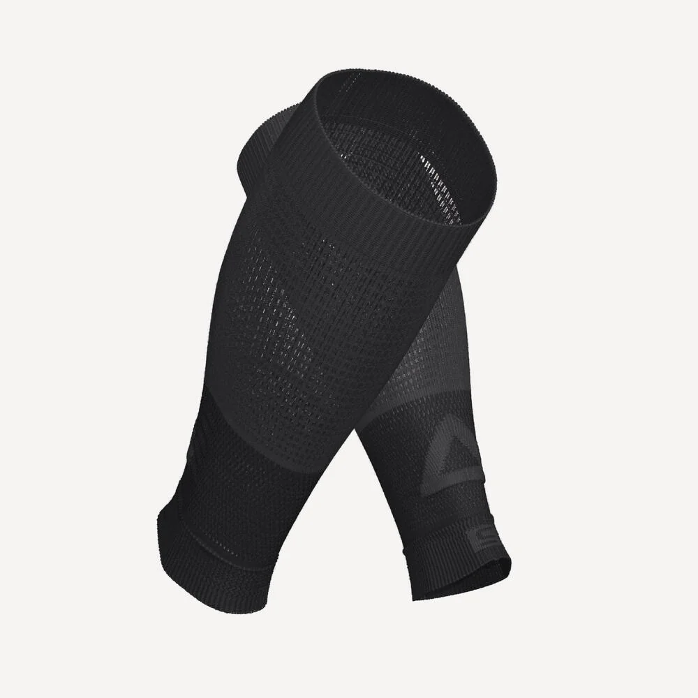 Perneira Adulta de Compressão Performance Legsleeve 500 Kiprun Preta