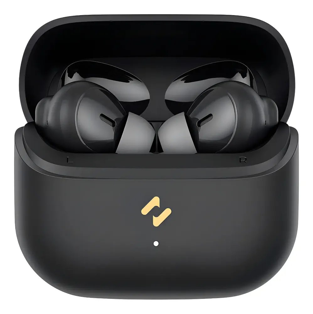 Fone De Ouvido Sem Fio Havit Tw982 ENC, Bluetooth 5.4, 33h Bateria, Resistência IPX4 contra respingos, Cancelamento de Ruído com IA, Cor Preto