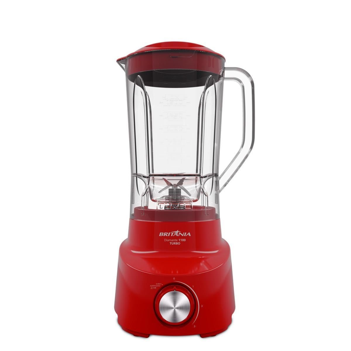 Liquidificador Britânia 2,6L 4 Velocidades Diamante 1100 VME 127V