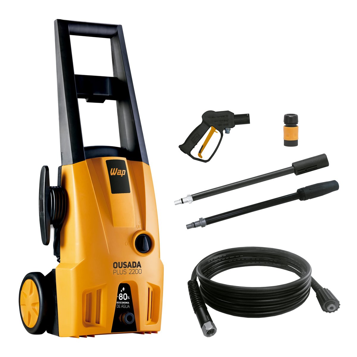 WAP Lavadora de Alta Pressão OUSADA PLUS 2200, 1500W, 220V