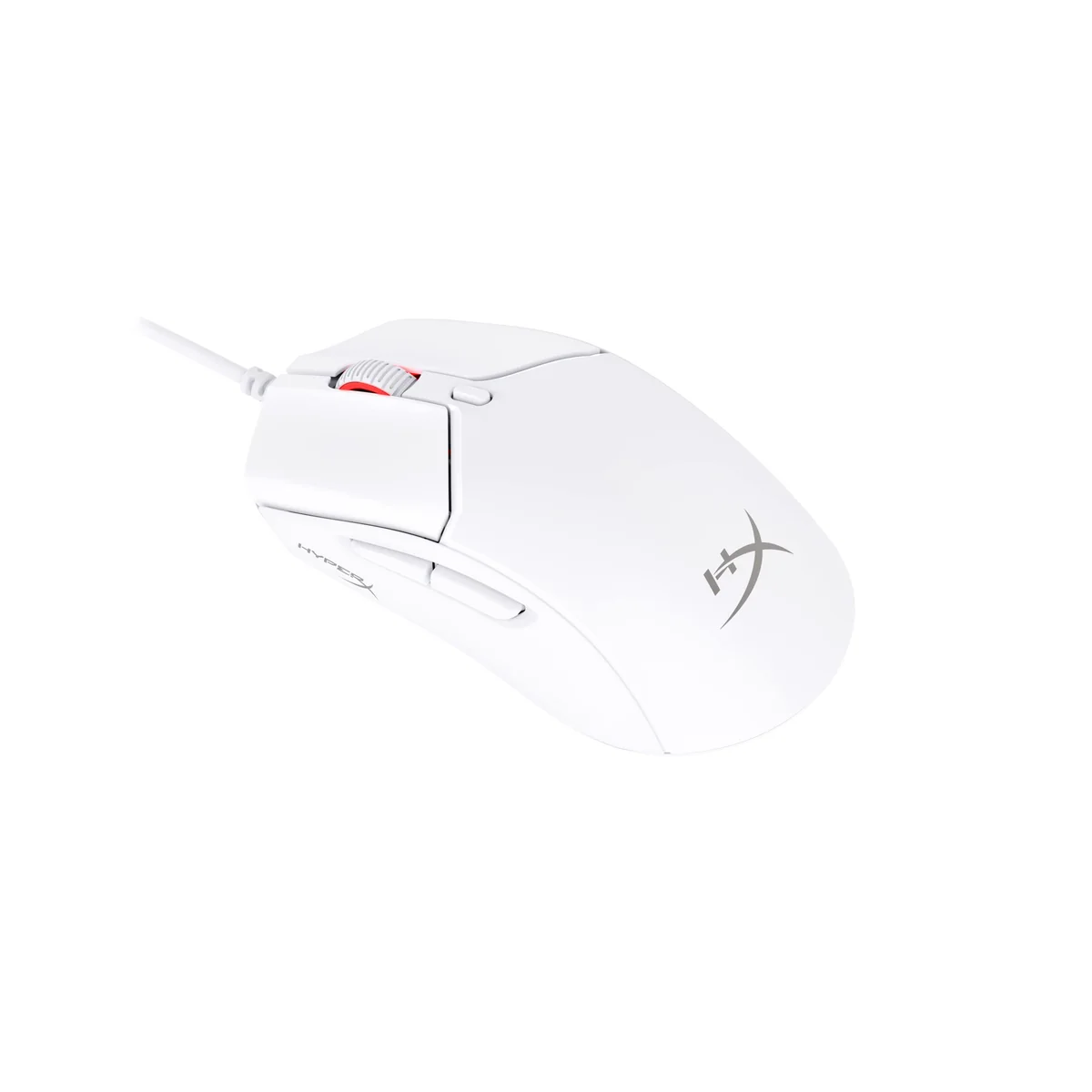 Mouse Gamer HyperX Pulsefire Haste 2 - Design Super Leve de 53g, Sensor de precisão HyperX 26K, Até 26000 DPI, 8000HZ, Cabo Ultraflexível, Branco (6N0A8AA)