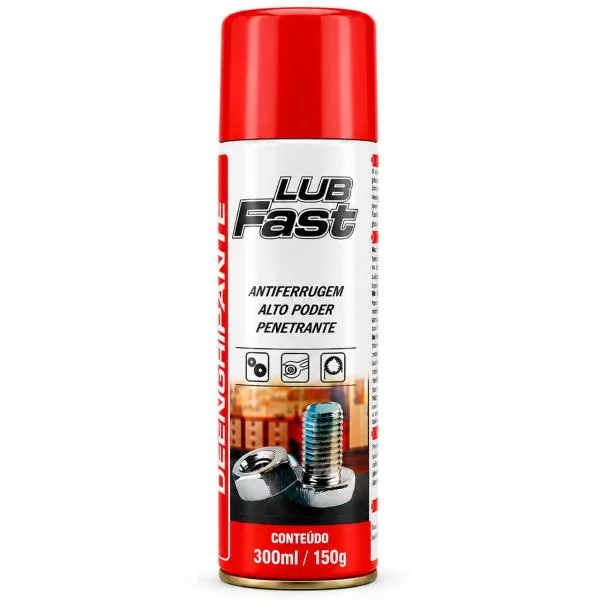 Lubrificante Antiferrugem Desengripante Lub Fast Uso Geral