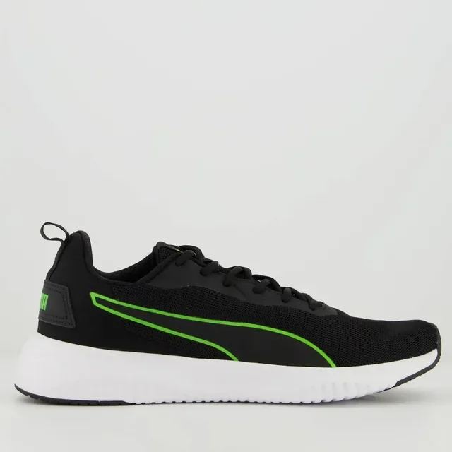 Tênis Puma Flyer Flex Bdp Preto E Verde
