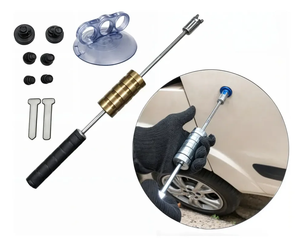 Kit Repuxadeira Dinâmica Martelinho Ouro Clz + Pino Rebatedor + 8 Ventosas!