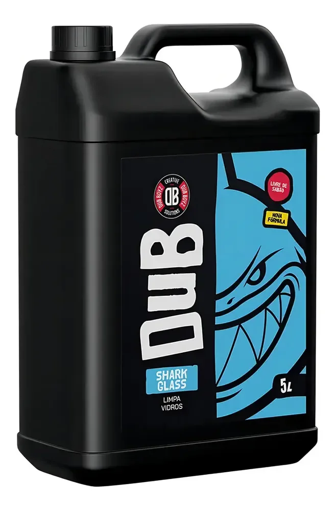Limpador De Vidros Shark Glass 5l Dub Boyz