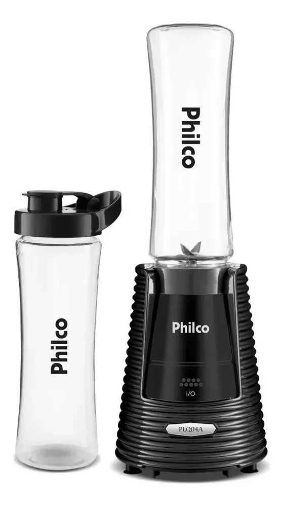 Liquidificador Philco Portátil 2 Squeezes 400W PLQ04A