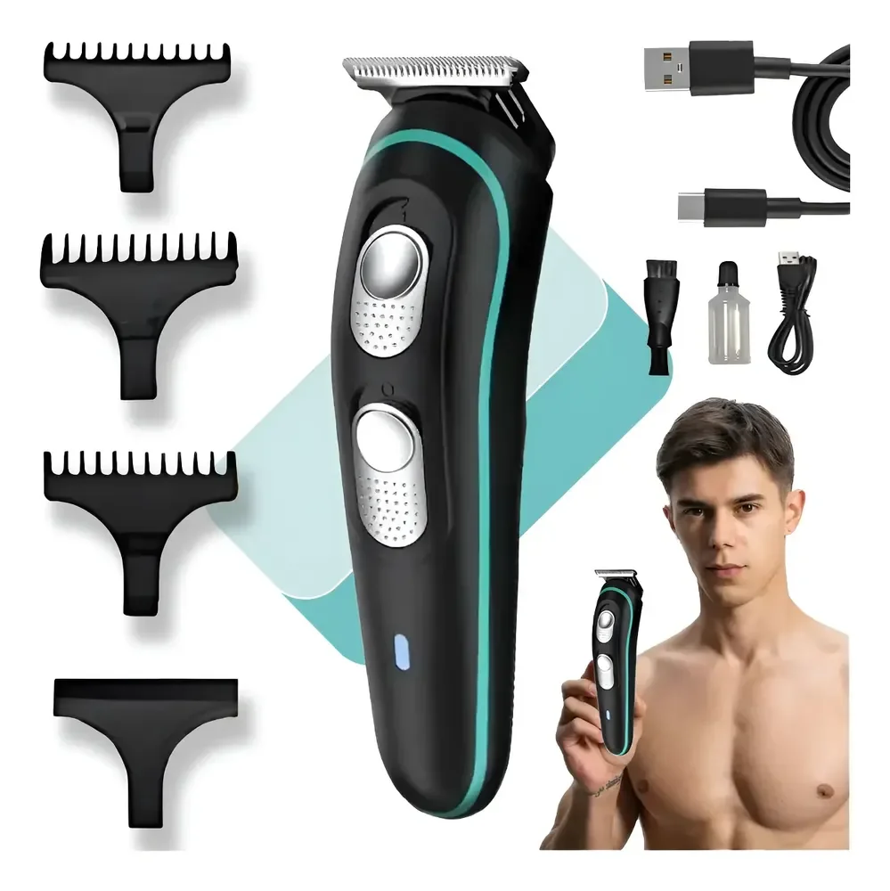 Removedor Elétrico De Pêlos Partes Íntimas Masculinas Preto 127/220v
