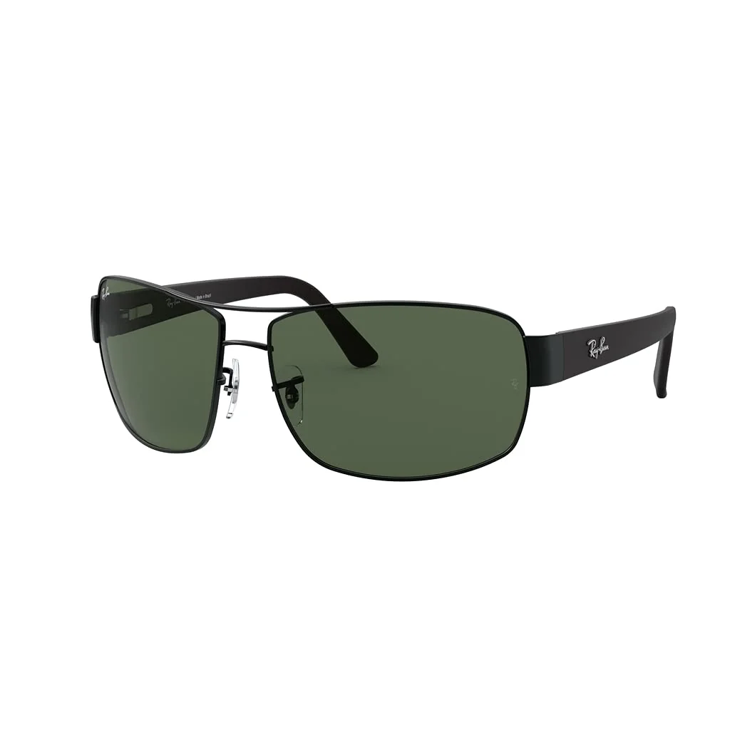 Óculos de Sol Ray-Ban Retangular Esportivo, Tamanho 64