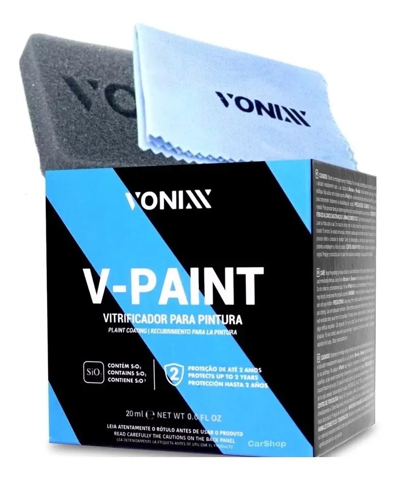 Vitrificador Pintura Automotiva V Paint Vonixx 20ml