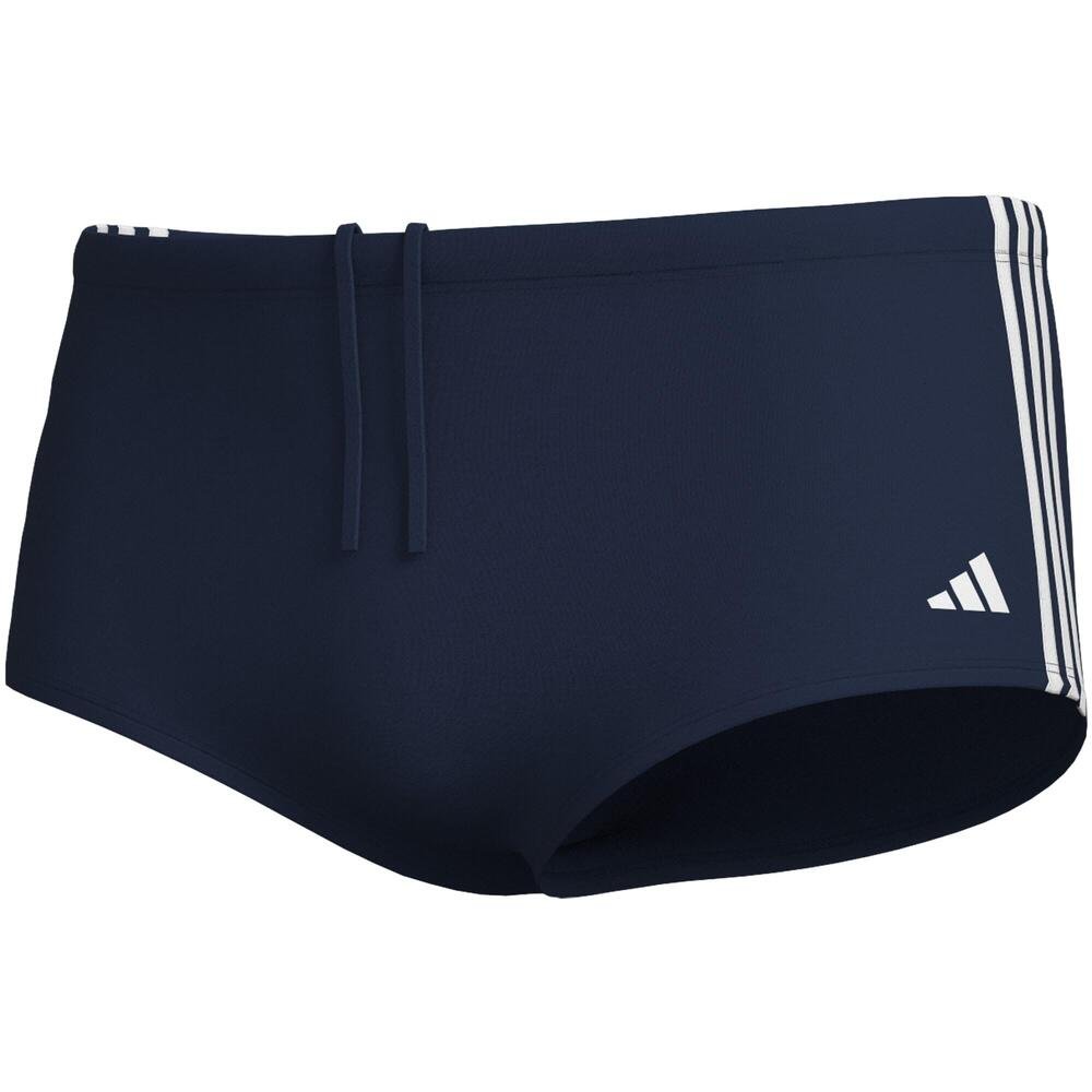 Sunga Boxer Masculina de Natação 3 Listras Adidas Azul Marinho