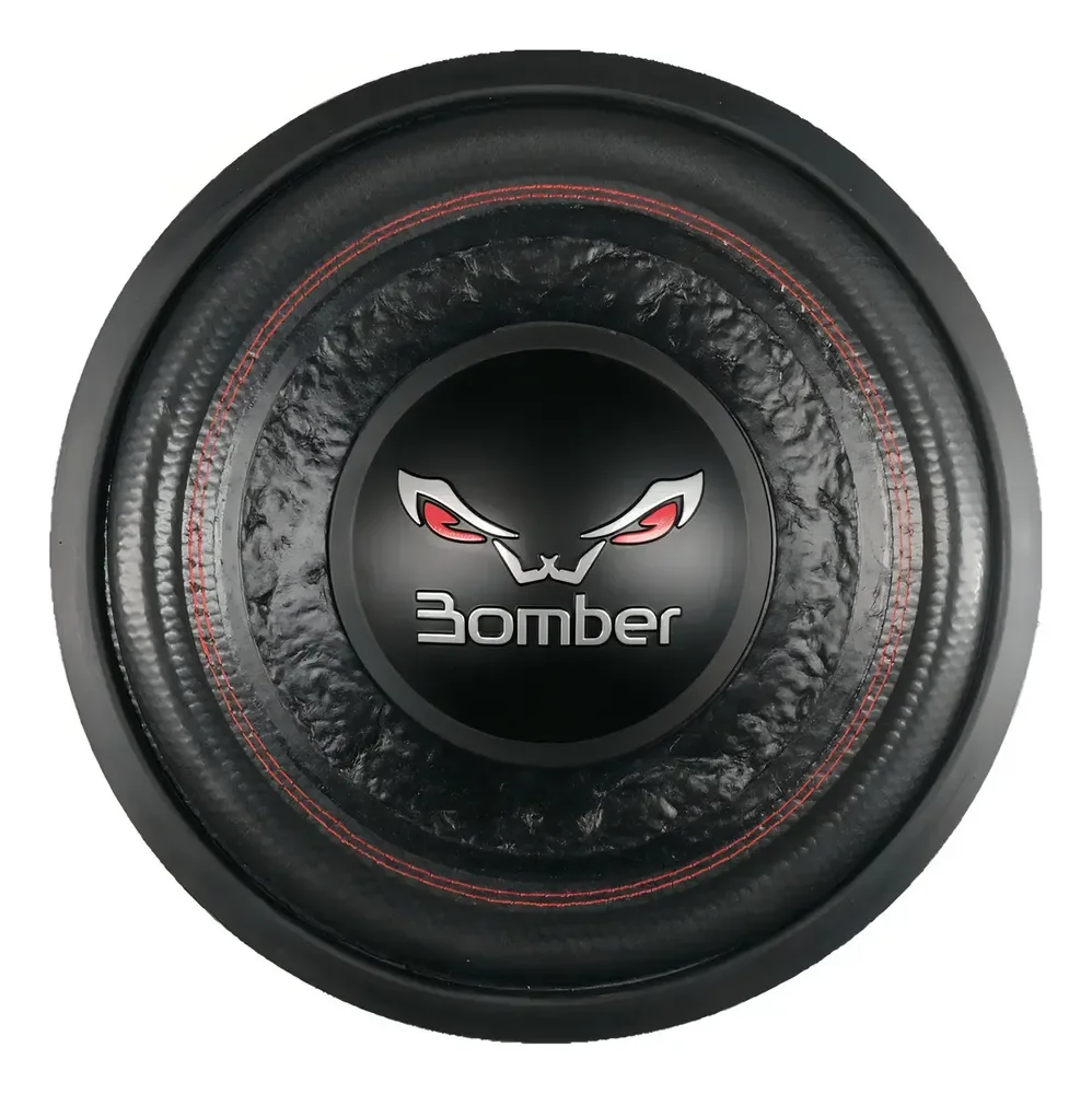 Alto Falante Subwoofer 12 Pol Bomber Bicho Papão 600w 4 Ohms Cor Preto