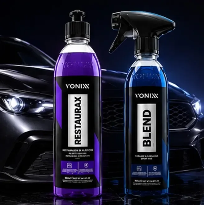Kit Vonixx Restaurax + Blend Cera Líquida Spray 500ml