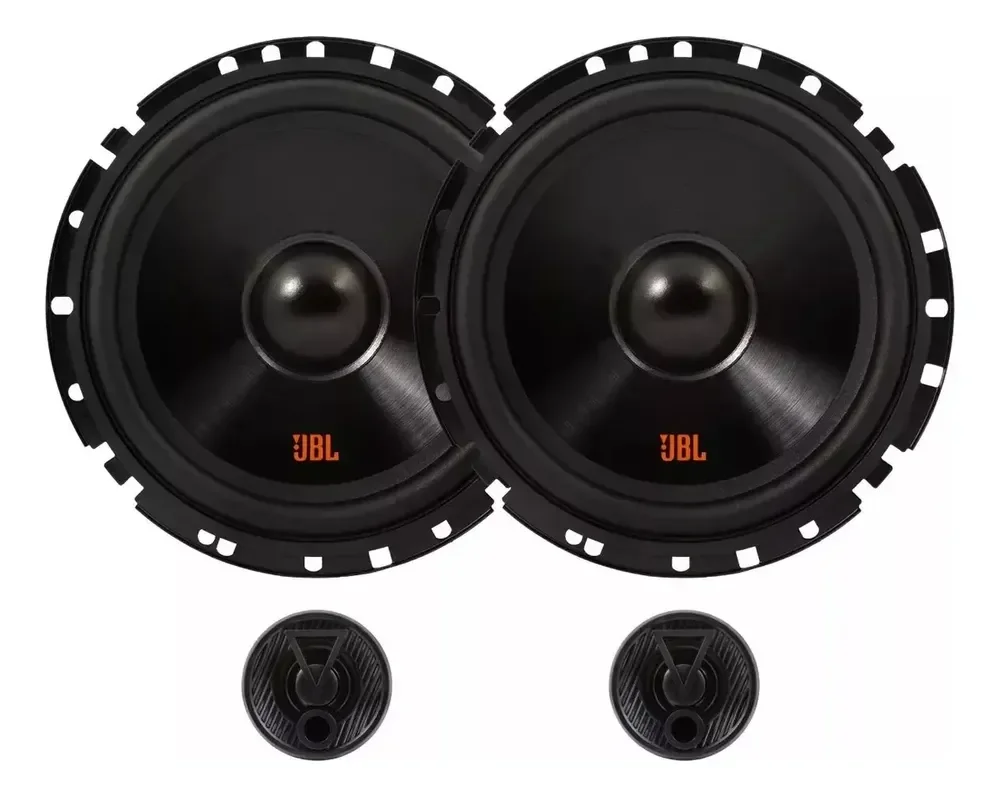 Kit Duas Vias 6 Polegadas Alto Falantes Jbl Flex 4 110w Rms Preto