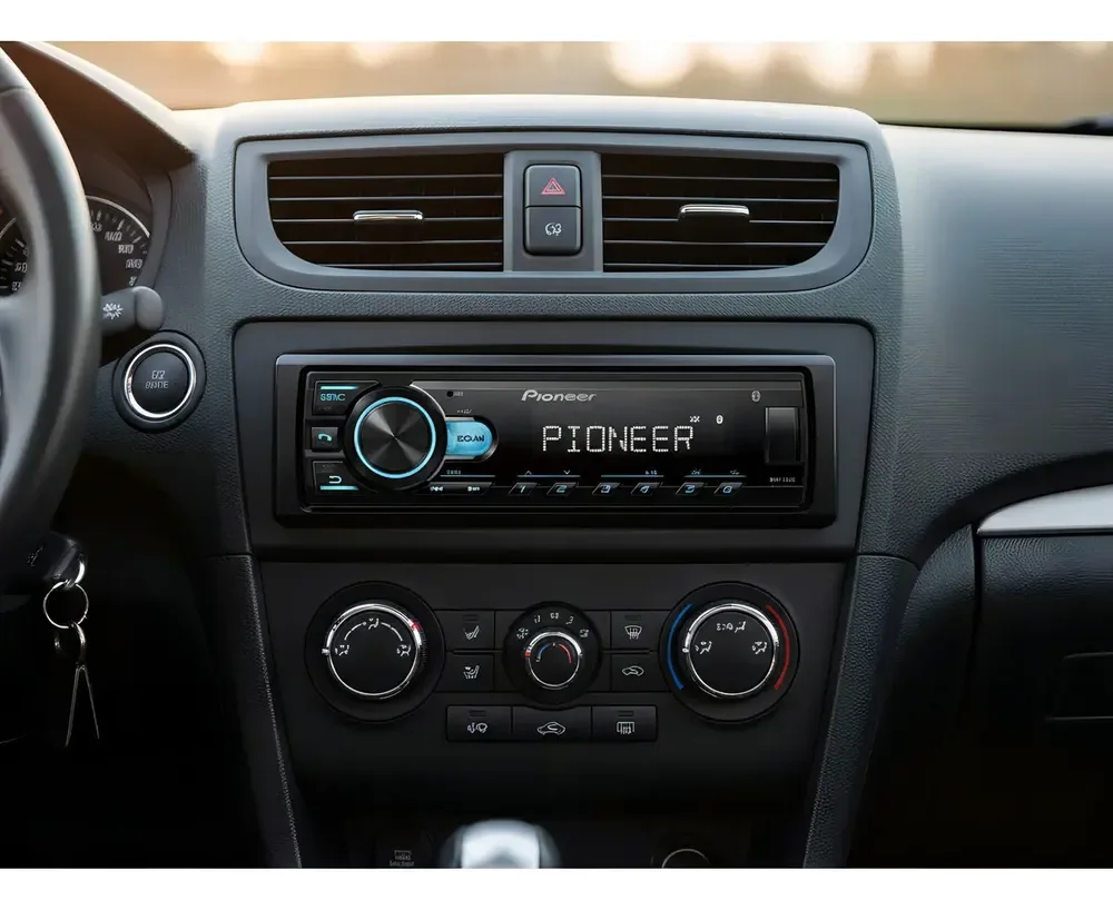 Radio Pioneer Bluetooth Automotivo Mvh-145br Usb Mp3 Fm