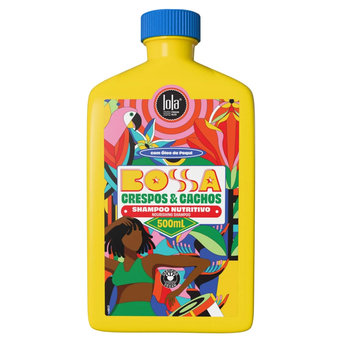 Bossa Shampoo Nutritivo Crespas e Cacheadas 500ML - Lola from Rio