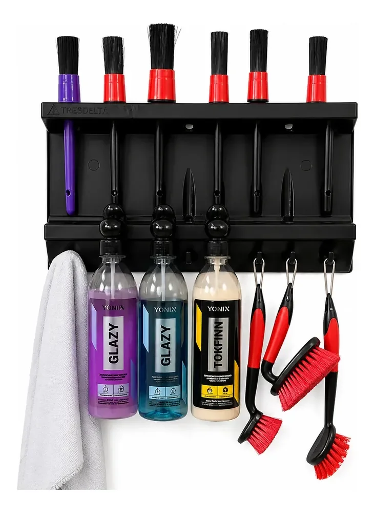 Suporte De Pincel E Borrifadores Para Estética Automotiva