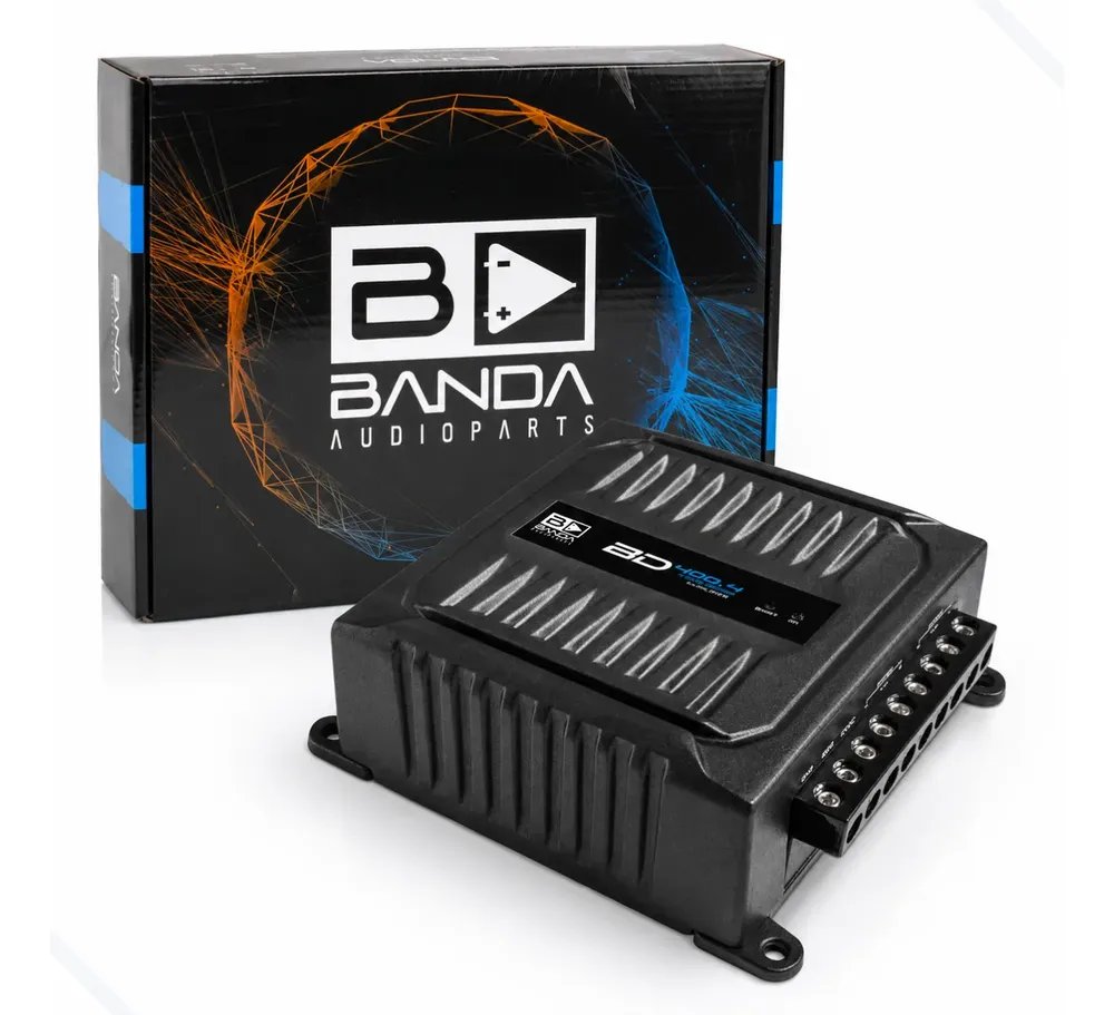 Modulo Amplificador Banda Bd 400.4 400x4 Mono Estéreo 2 Ohms