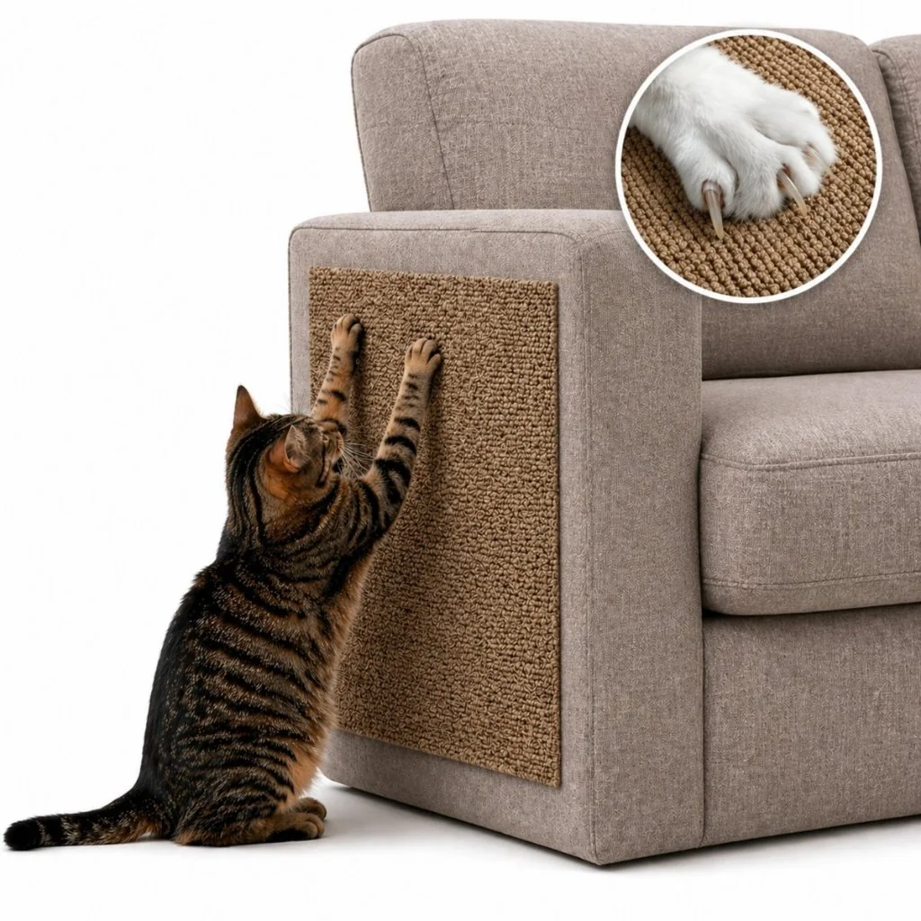 Arranhador De Gatos Para Cama Box Canto de Sofá 2 unidades.
