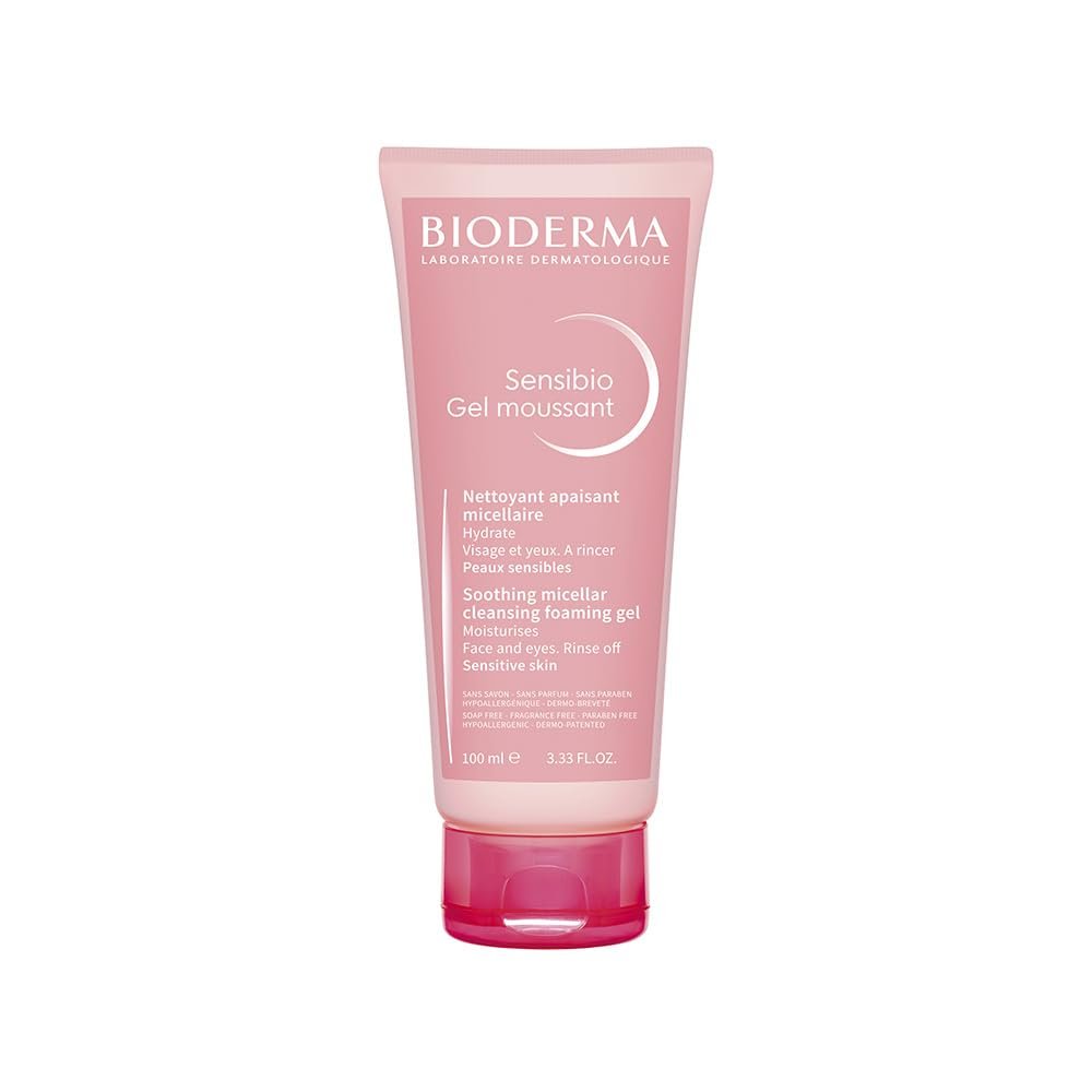 BIODERMA Gel de Limpeza Micelar Calmante e Hidratante Sensibio Gel Moussant 100ml