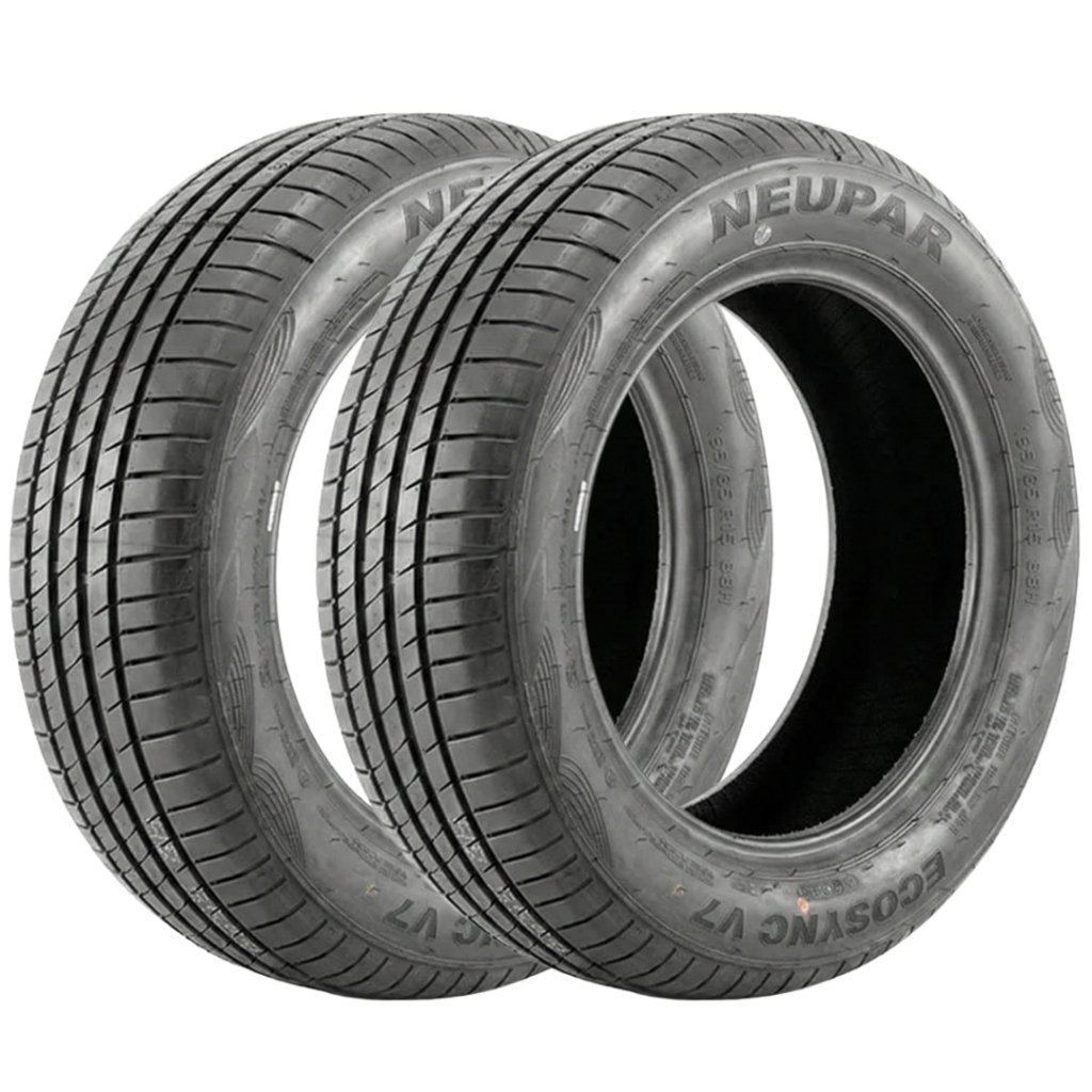 Kit 2 Pneus 185/60 R15 Neupar EcoSync V7 84H Aro 15 Novo