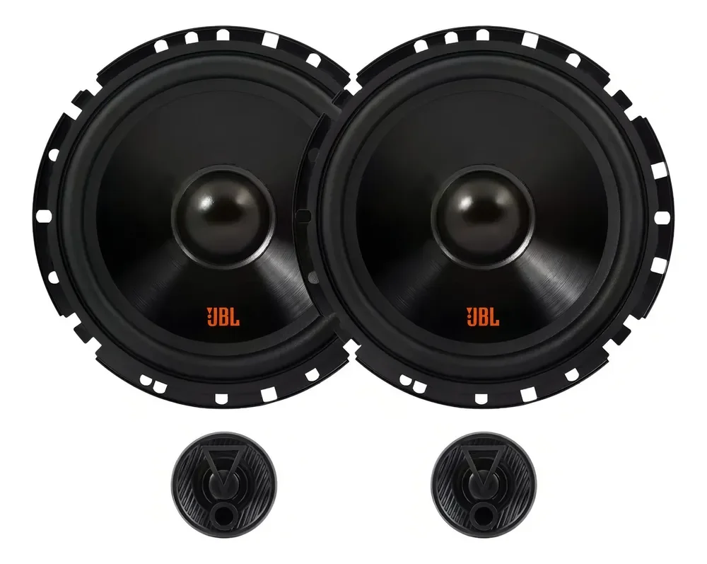 Kit Duas Vias 6 Polegadas Alto Falantes Jbl Flex 4 110w Rms Cor Preto