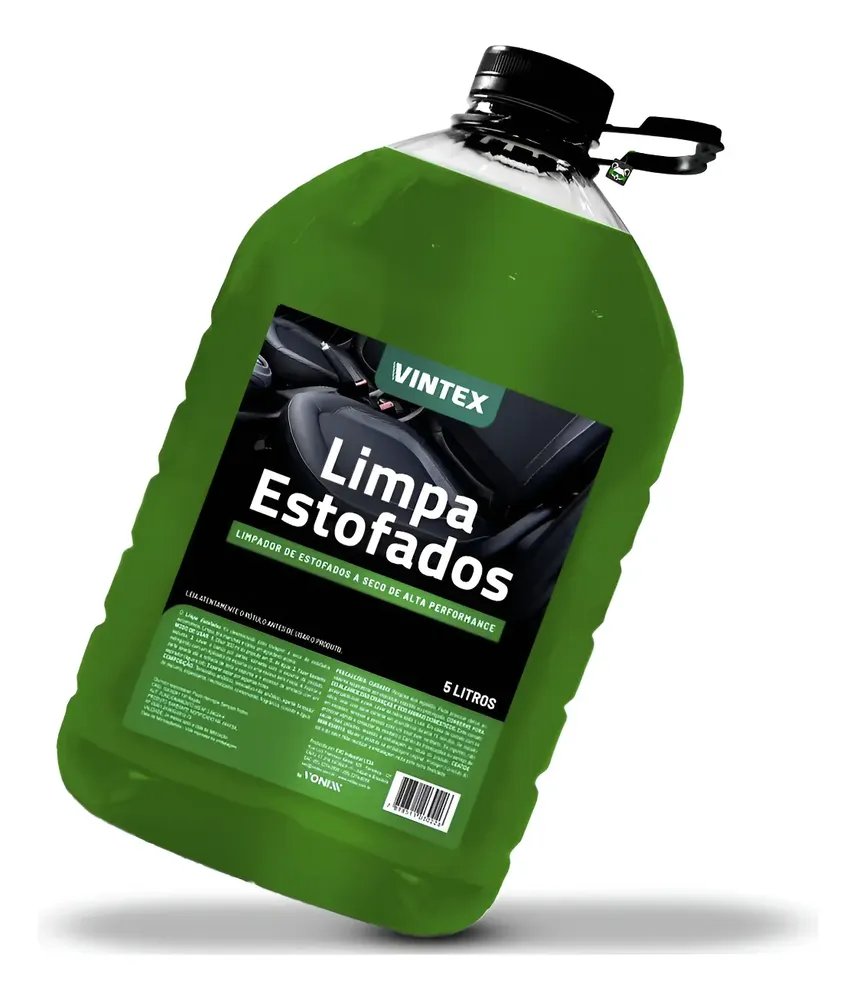 Limpa Estofados Banco Sofá Tapete A Seco 5l Vintex Vonixx